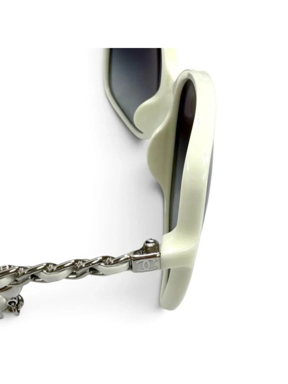 Chanel Square Eyewear White